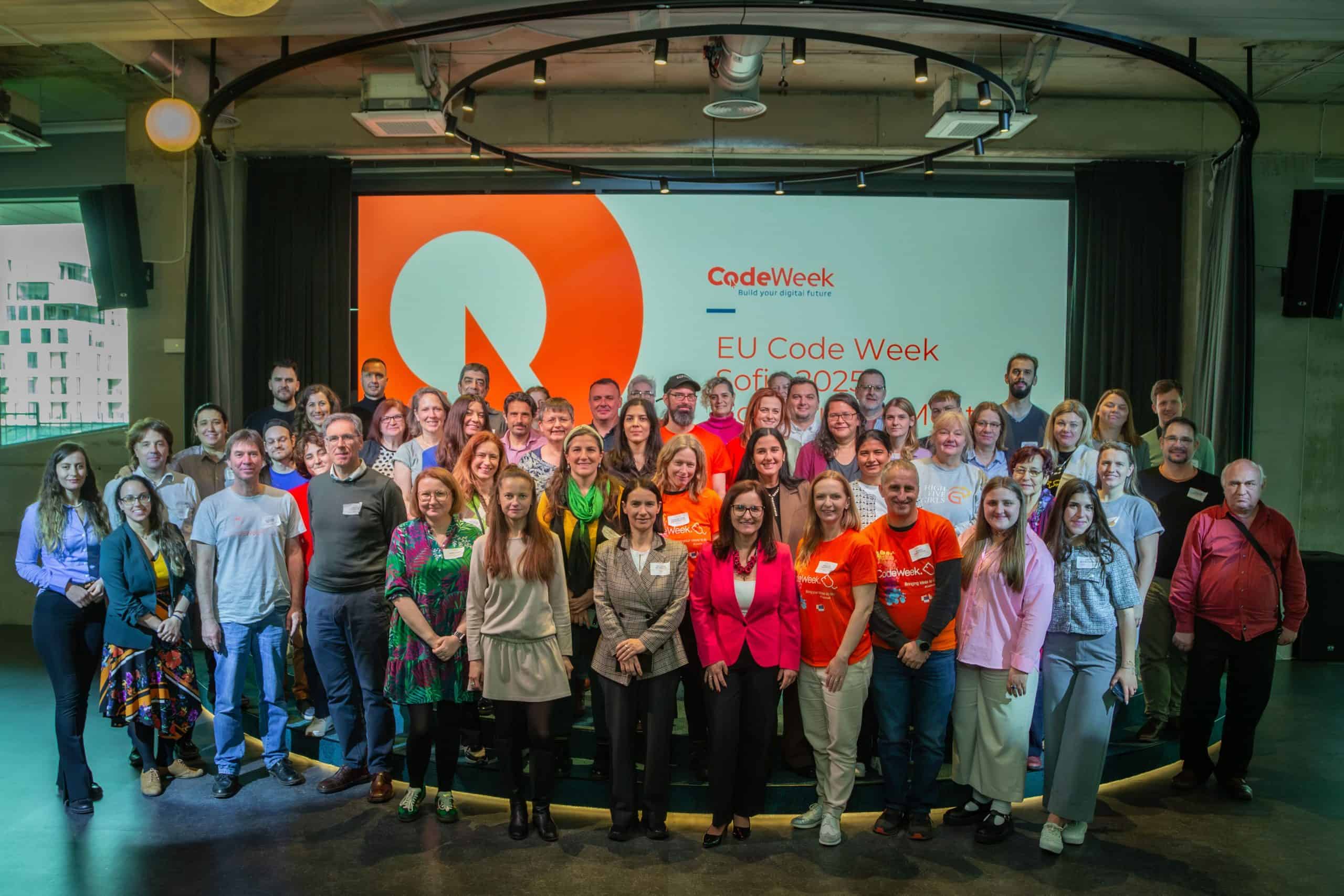 Encuentro de Representantes de UE Code Week en Sofía: Un Impulso a la Educación y la Innovación Digital